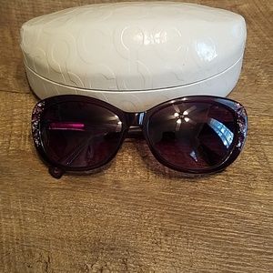 Coach sunglasses with SPARKLES!